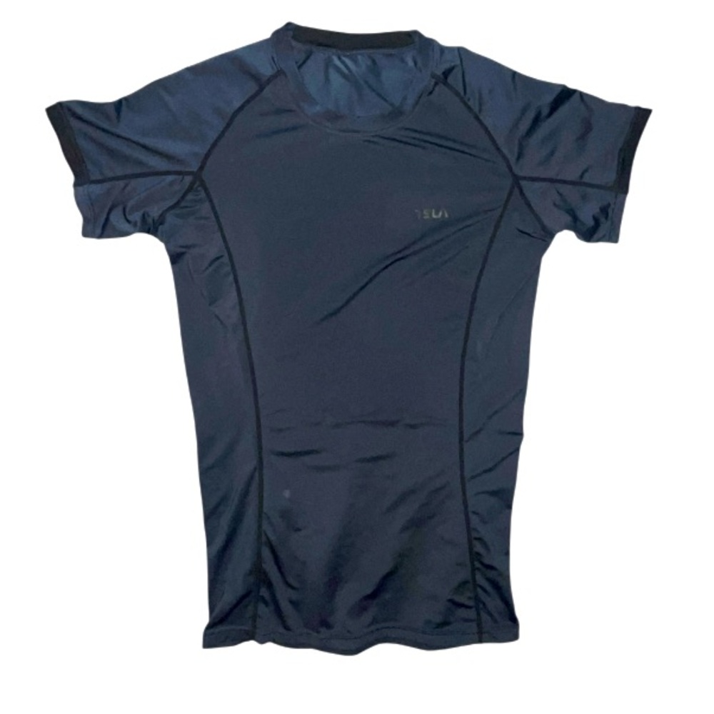 TSLA Base Layer Compression Shirt Gym Workout Run Size Medium
